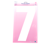 Iron on Number EXTRA LARGE 30cm - White 7