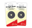 Rotary Blade 45mm - Straight (2 for 1)
