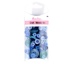 Buttons - Bulk pack - Assorted Navy Designs and  Sizes