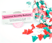 Seasonal Novelty Buttons 120g