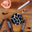 Mont Marte - Acrylic Paint Pens Dual Tip Black 2pc