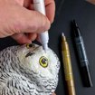 Mont Marte - Acrylic Paint Pens Dual Tip White 2pc