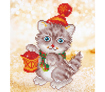 Diamond Dotz Christmas Kitten Glow 