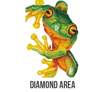 Diamond Dotz Green Tree Frog