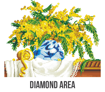 Diamond Dotz Native Wattle