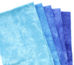 Sew Easy Fat Quarter 5pc Pack - Blue
