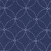 Sashiko Navy Cloth - Rings
