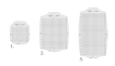 Husqvarna Accessories - HOOP TEMPLATE INSPIRA 260 x 200mm