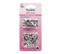 Eyelets Refill Pack 12pcs - 14mm Nickel