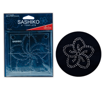 Sashiko Template 4 inches - cherry blossom