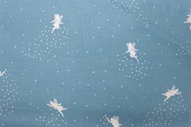 Riley Blake Printed Cotton - Fairy Dust Blue 112cm