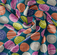 Nature - 100% Cotton - Colourful Stones