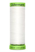 GUTERMANN - Thread Extra Fine No.150 200M - white