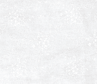 Vintage Bouquet - Quilt Backing Fabric - White