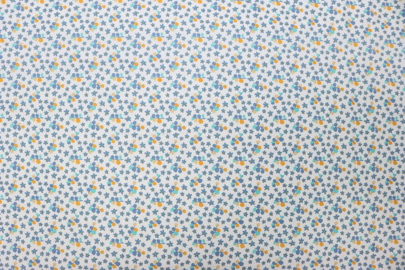 Riley Blake Printed Cotton - Forget Me Not Blue 112cm