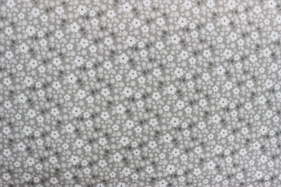 Riley Blake Printed Cotton - Floral All Over Gray 112cm