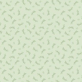 Riley Blake Printed Cotton - Fern Mint 112cm