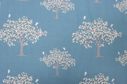 Riley Blake Printed Cotton - Fairy Garden Navy 112cm