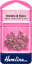 HEMLINE HANGSELL - Hook And Eye 14 sets size 0 - nickel 