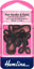 HEMLINE HANGSELL - Fur Hooks & Eyes, Size 3 - black