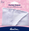 HEMLINE HANGSELL - Iron on Pocket Repair - white