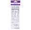 Rub-On Assort 3 Pk W/Applicator - Assorted Numbers & Alphabet
