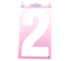 Iron on Number EXTRA LARGE 30cm - White 2