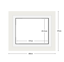DIAMOND DOTZ - Aperture:57 X 45.5Cm White/White