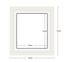 DIAMOND DOTZ - Aperture:33 X 41Cm White/White