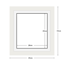 DIAMOND DOTZ - Aperture:28 X 39Cm White/White