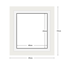DIAMOND DOTZ - Aperture:40 X 43Cm White/White