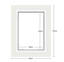 DIAMOND DOTZ - Aperture:49 X 64Cm White/White