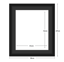 Diamond Dotz Frame With Mat 41x52Cm Aperture - timber frame 41 x 52cm black