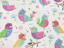 Halb Panama Digi - Birds