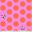 Tula Pink Quilt Backing - Full Moon Forest II - HONEY