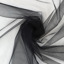 SEW EASY FABRIC - Costume Tulle Polyester 160cm width - black 1 23 gsm