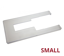 Horn - Flatbed Acrylic Insert SMALL (with Lip)