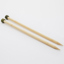 KnitPro - Straight Single Point Knitting Needles - Bamboo 33cm x 6.00mm