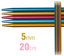 Addi Colibri Double-Pointed Needles 20CM X 5.00MM