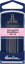 HEMLINE HANGSELL - Hand Needle - Straw/Milliners 10 Pack - size 3-9 - gold eye