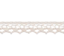 Bowtique Cotton Lace Ribbon 10mm x 5m White