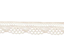 Bowtique Cotton Lace Ribbon 12mm x 5m Cream
