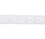 Bowtique Cotton Lace Ribbon 12mm x 5m White