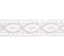 Bowtique Cotton Lace Ribbon 20mm x 5m White
