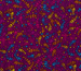 Flannelette Fern Print - Purple