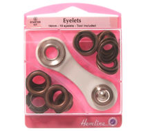 Eyelets starter 10 piece kit, bronze