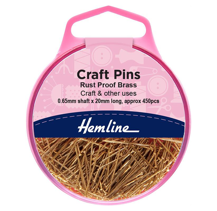 Craft Pins - 20mm x 0.65mm - 450pcs