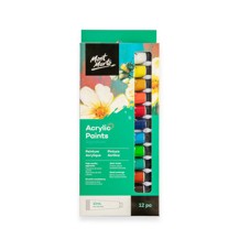 Mont Marte - Acrylic Paint Set 12pc x 12ml