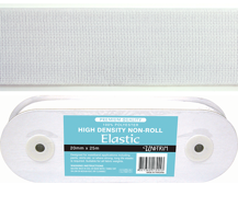 Elastic High-Density Non-Roll - 32mm White