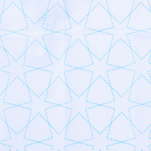 Sashiko White Cloth - Stars